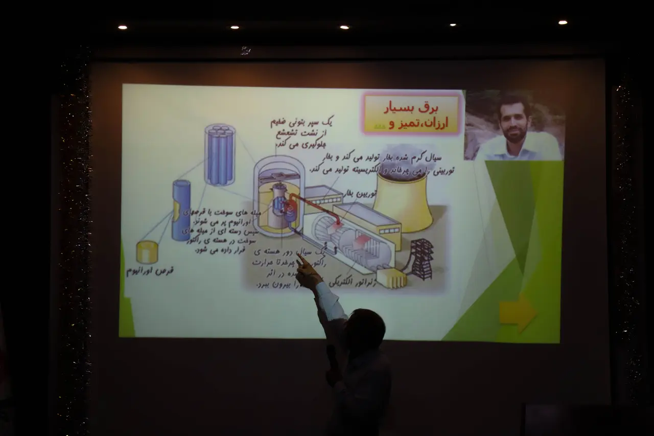 برگزاری سخنرانی چرایی هسته‌ای برای ایران توسط بسیج دانشجویی